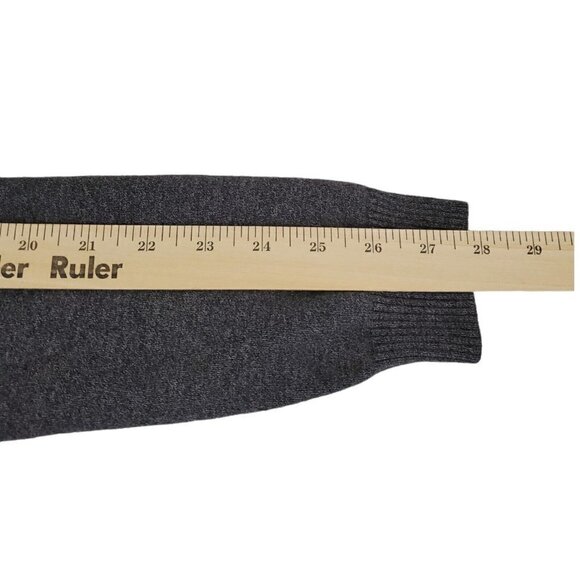 Kappa Sweater Mens Medium Gray Crew Neck Long Sleeve Embroidered Logo Pullover - Picture 10 of 10